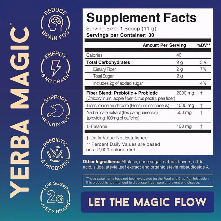 Yerba Magic™ Yerba Mate Tea Powder